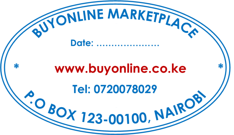 custom digital rubber stamp for your company or business