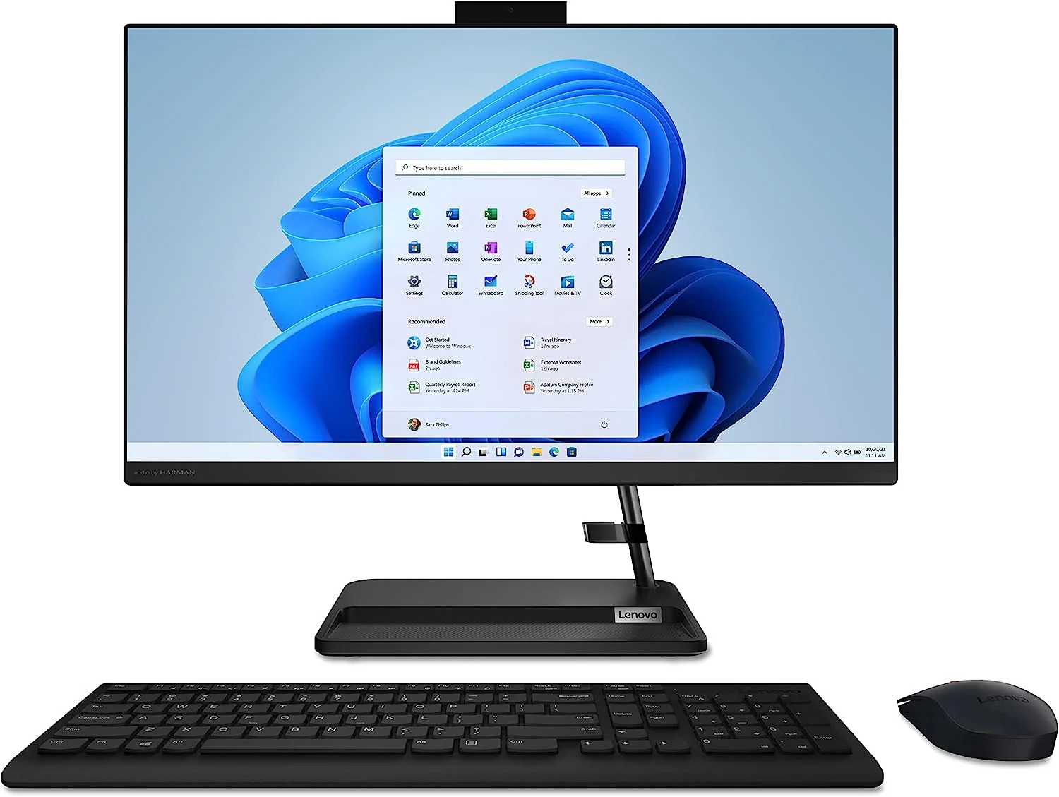 Lenovo IdeaCentre AIO 3i 24″ All-in-One PC, Intel Core i3 1115G4 FHD Display, 8GB Ram, 1TB HDD,, DVD RW Drive, Windows 11 Lenovo IdeaCentre AIO 3i 24″ All-in-One PC, Intel Core i3 1115G4 FHD Display, 8GB Ram, 1TB HDD,, DVD RW Drive, Windows 11