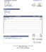 excel business invoice template